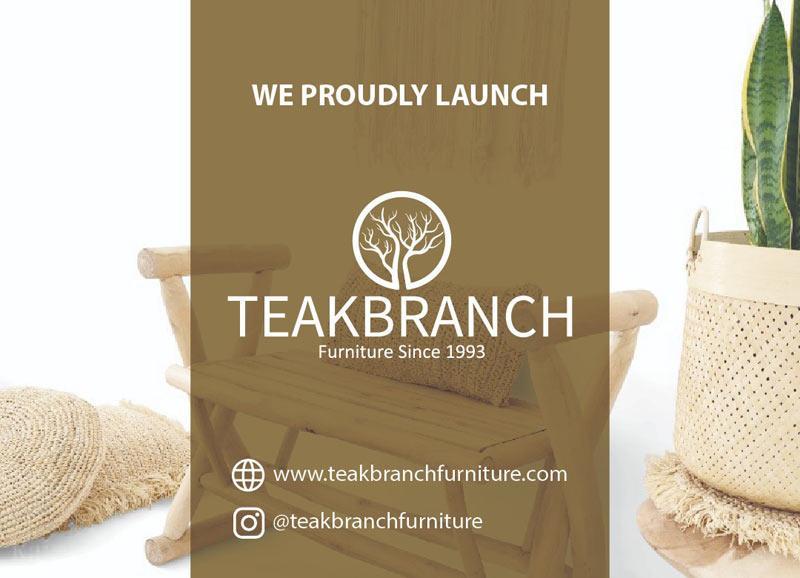 lunching furniture products 2021 indonesia teak branch furniture